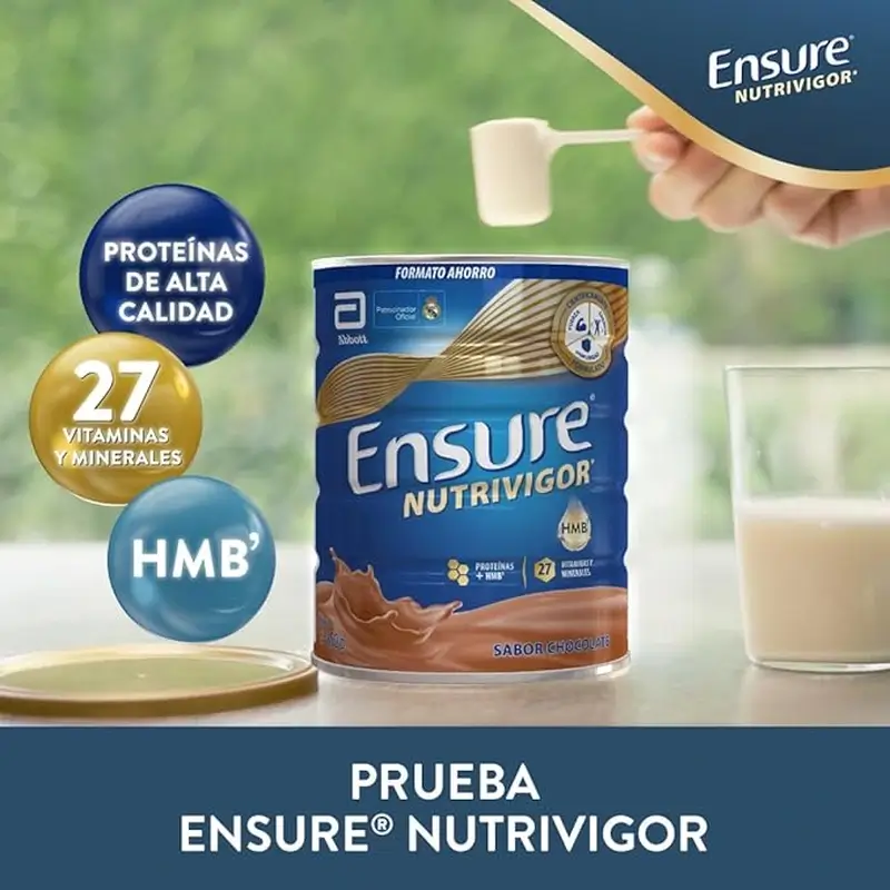 Ensure Pack Ahorro Chocolate 850G + 400Gr , 1250 gramos - Image 7