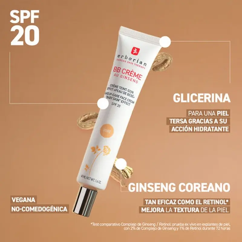 Erborian Bb Creme Caramel R22, 15 ml - Image 6