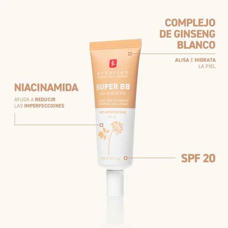 Erborian Super Bb Caramel, 15 ml - Image 7