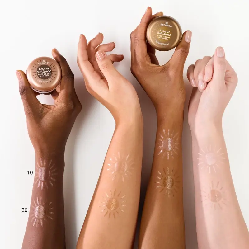 Essence Bálsamo Iluminador Facial Y Corporal Balm Of Sunshine 20, 16 g - Image 6