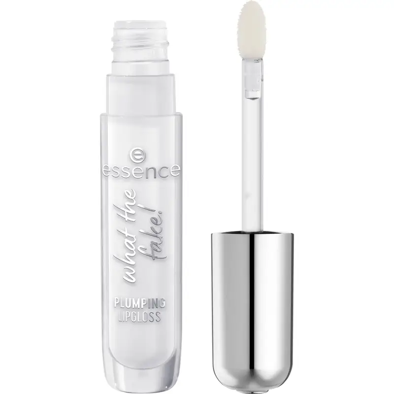 Essence Brillo De Labios Voluminizador What The Fake! 100, 4 ml - Image 2