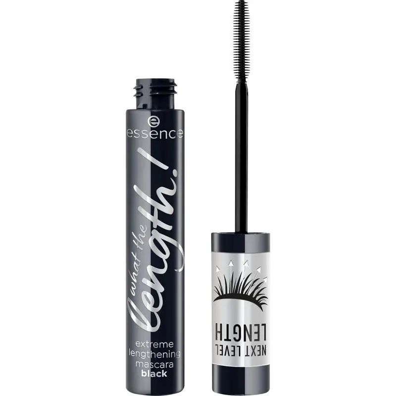 Essence Máscara De Pestañas Negra What The Length! Extreme Lengthening 01, 10 ml - Image 2