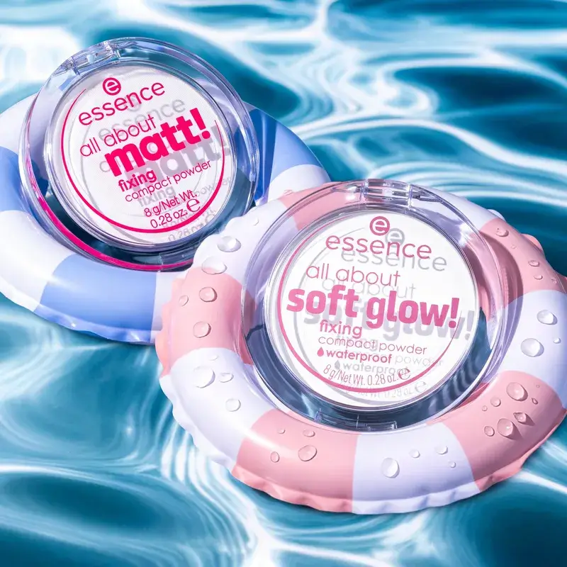Essence Polvo Compacto Resistente Al Agua All About Soft Glow! , 8 gr - Image 8