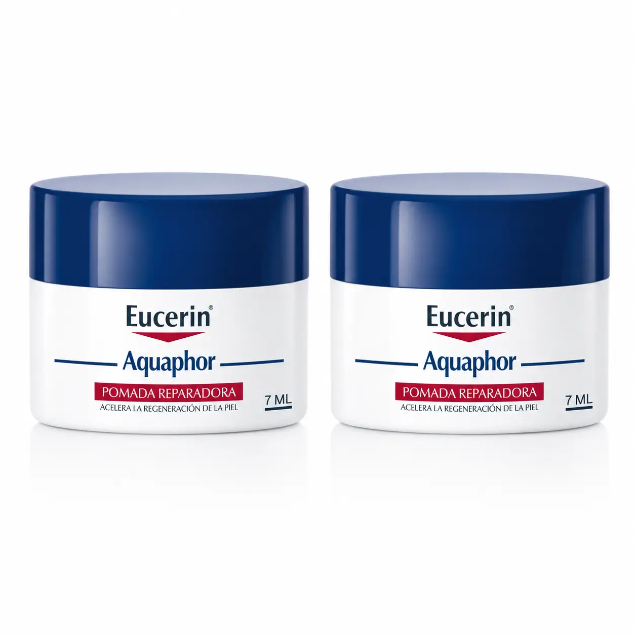 Eucerin Aquaphor Balsamo Nariz Y Labios, 7 Gr , pack 2
