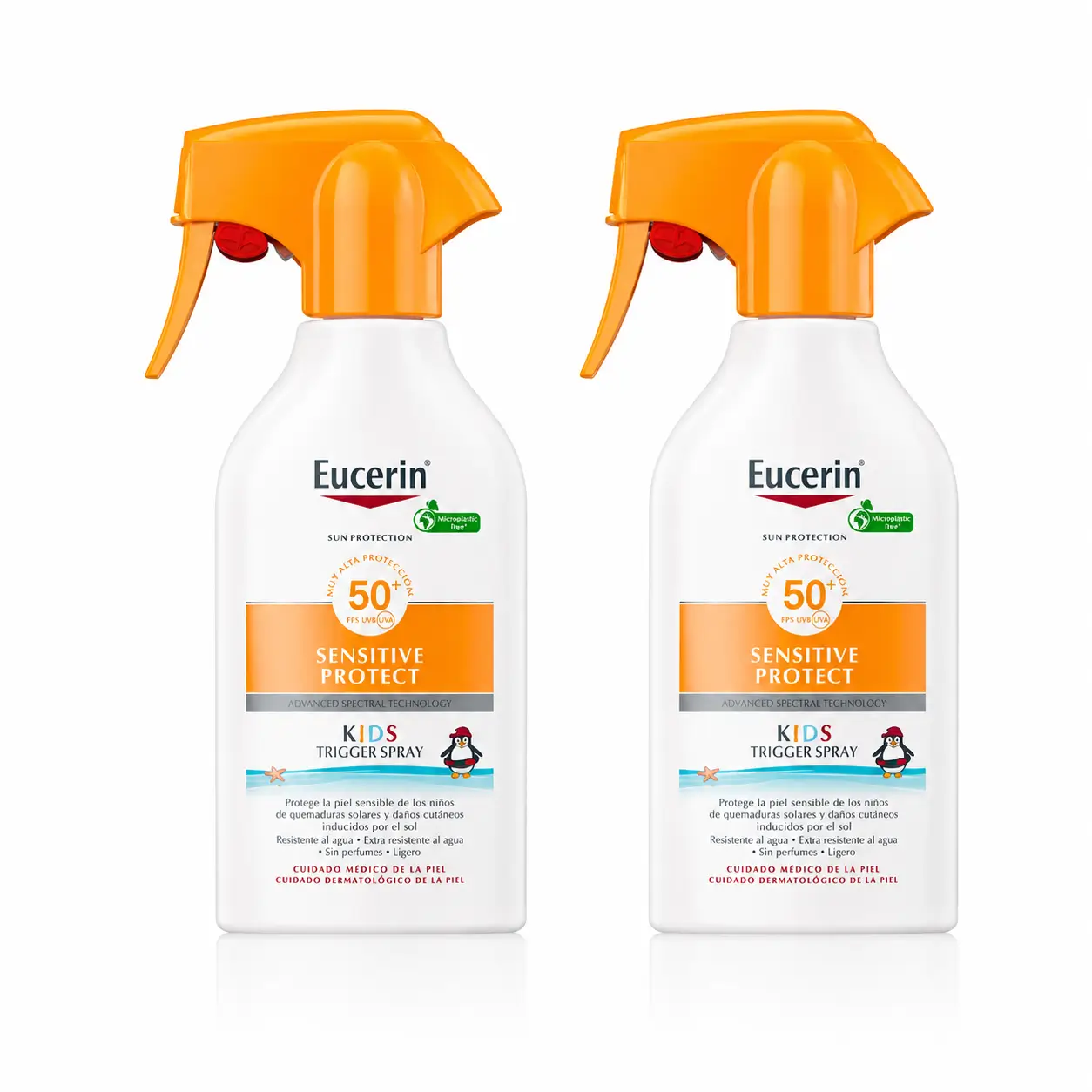 Eucerin Solar Sensitive Protect Kids Spray Fps 50+ 250Ml , pack 2