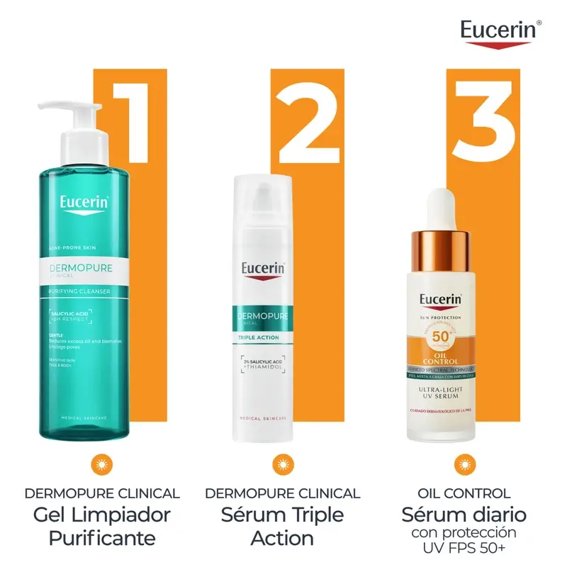 Eucerin Sun Face Oil Control Uv Serum Spf50+ , 30 ml - Image 7