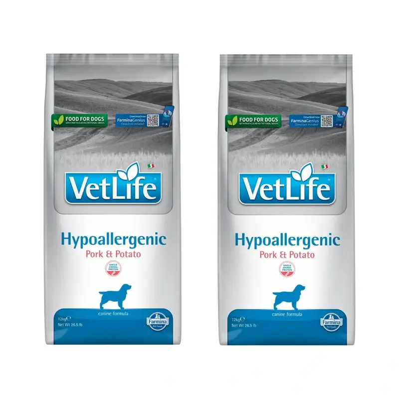 Farmina Vet Life Cat Hypoallergenic Cerdo Adult 1,5Kg, Pienso Para Gatos, Pack De 2