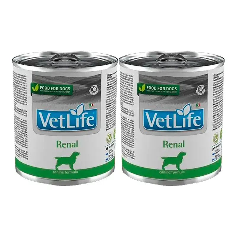 Farmina Vet Life Dog Renal, Pack 2 x Caja 6X300Gr