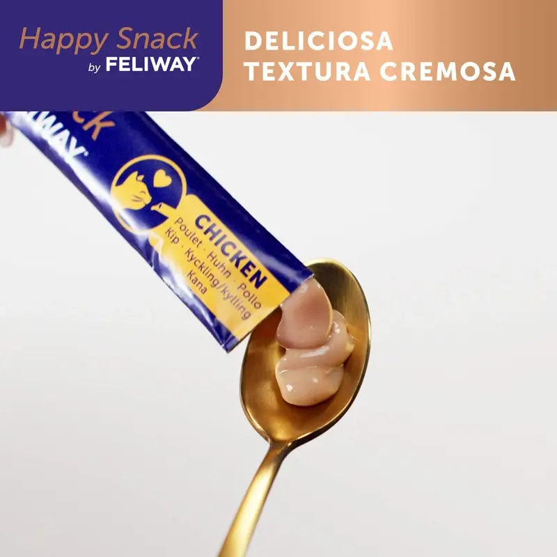 Feliway Happy Snack Sabor Pollo, 24 sobres - Image 2