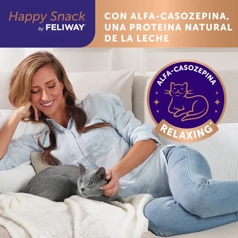 Feliway Happy Snack Sabor Pollo, 24 sobres - Image 3