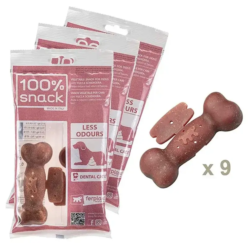 Ferplast Snack Snowflake Bag L Yucca , 145 gr