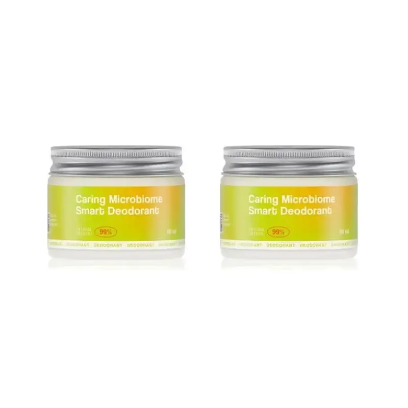 Freshly Caring Microbiome Desodorante Natural, 2x40ml