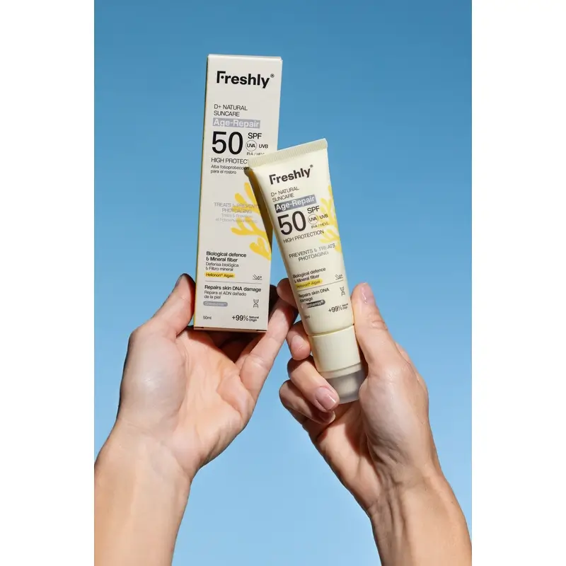 Freshly D+ Natural Suncare Age-Repair Spf50, 50 ml - Image 6
