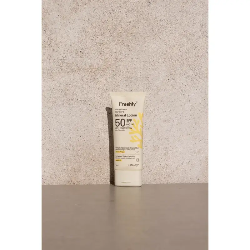 Freshly D+ Natural Suncare Mineral Lotion Spf50, 100 ml - Image 3