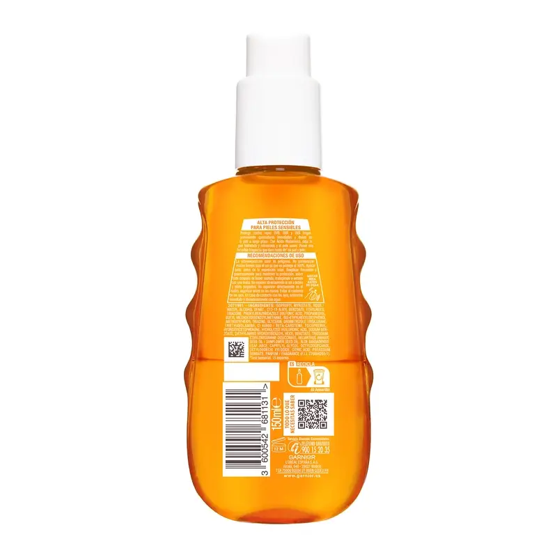 Garnier Delial Sensitive Advanced Agua Solar Hidratante Spf 30, 150Ml - Image 2