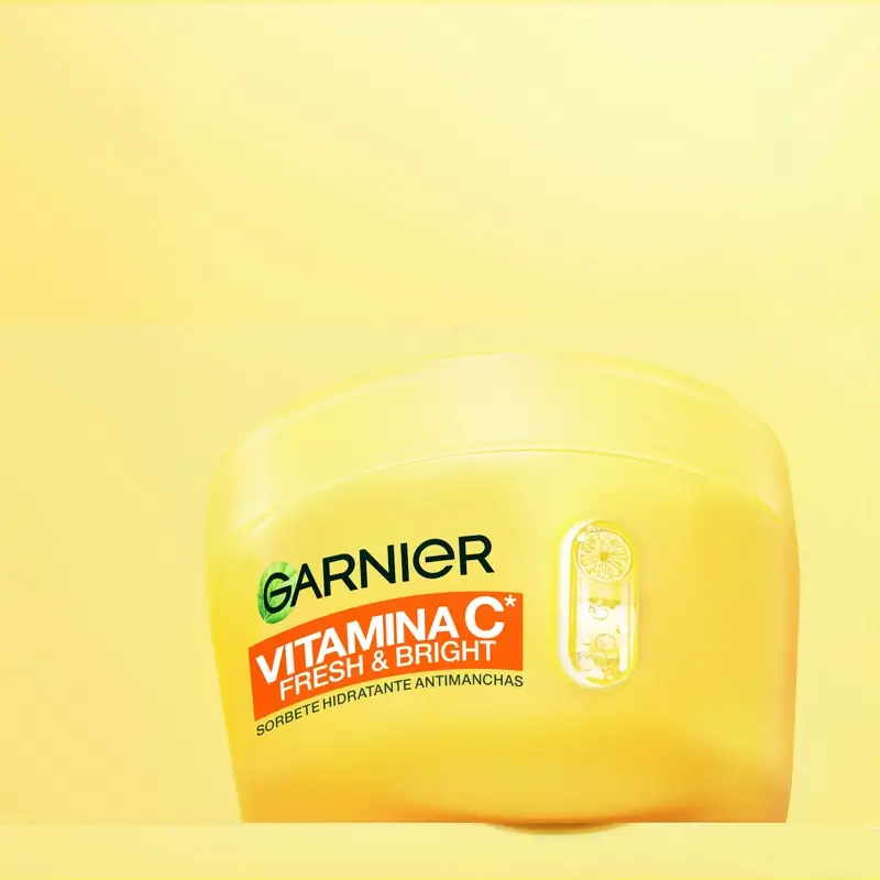 Garnier Vitamin C Fresh & Bright Sorbete Hidratante Antimanchas Crema, 85 ml - Image 15