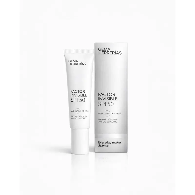 Gema Herrerías Factor Invisible Spf 50 Amplio Espectro, 45 ml