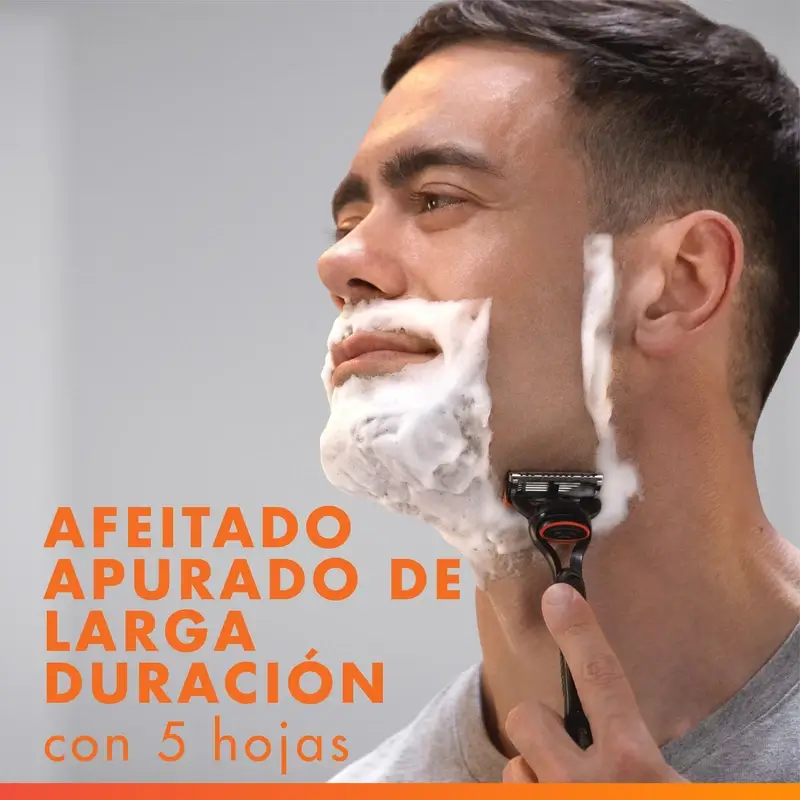Gillette Fusion5 Proglide 4 Recambios Maquinilla De Afeitar Banda De Gel Lubricante , 4 unidades - Image 6
