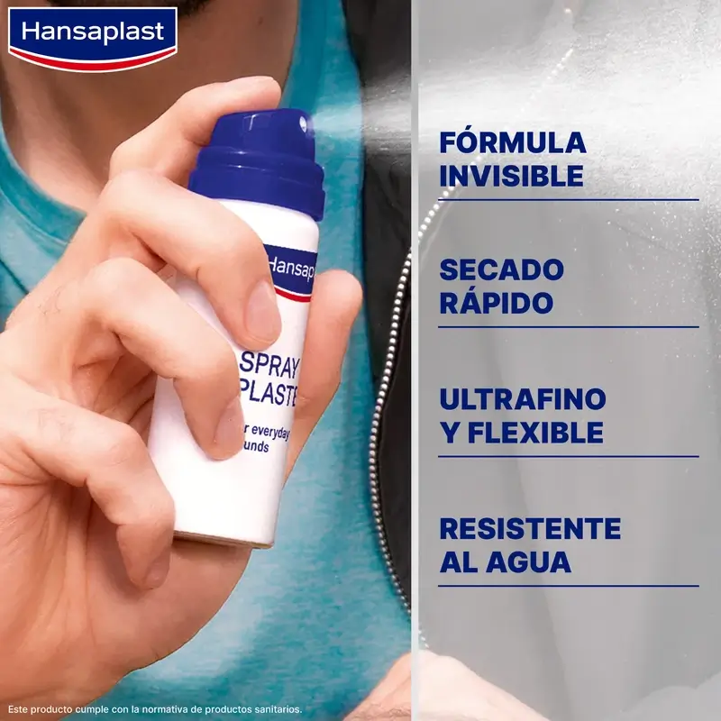 Hansaplast Second Skin Protection Apósito En Spray , 40 aplicaciones - Image 3