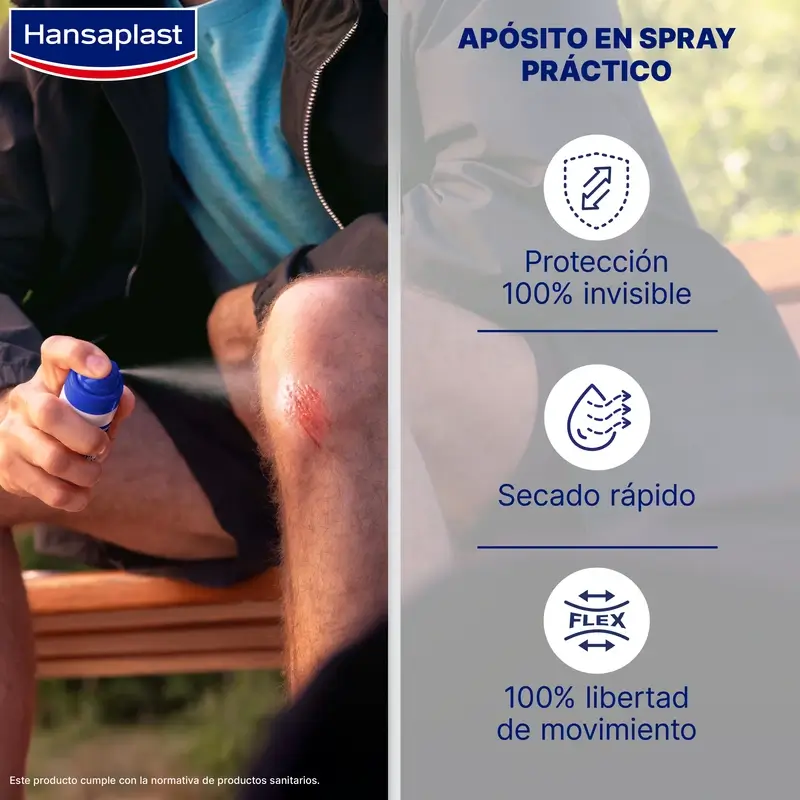 Hansaplast Second Skin Protection Apósito En Spray , 40 aplicaciones - Image 6