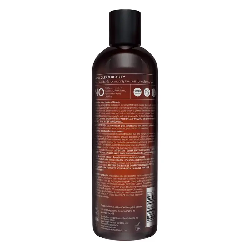 Hask Acondicionador Blonde Care , 355 ml - Image 2