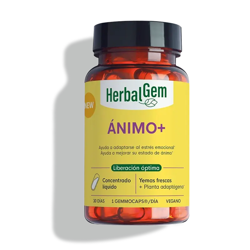 Herbalgem Gemmocaps Stress Protect Ánimo +, 30 cápsulas