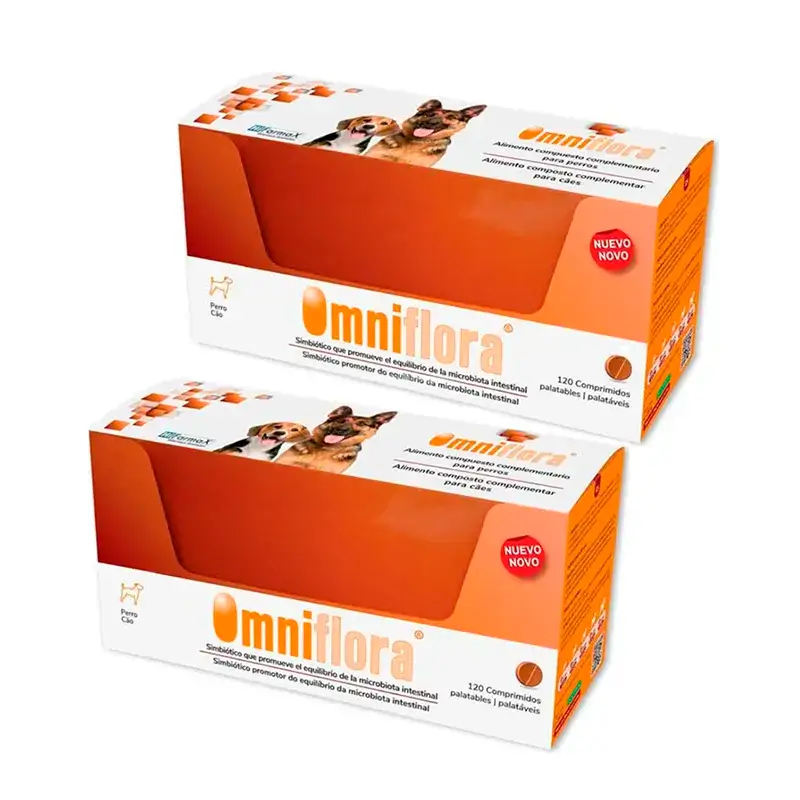 Omniflora, Pack 2 x 120 Comprimidos