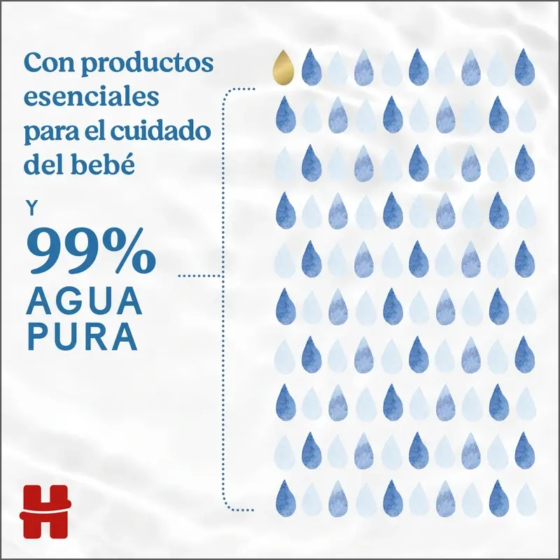 Huggies Extra Care Sensitive Toallitas , 144 unidades - Image 3