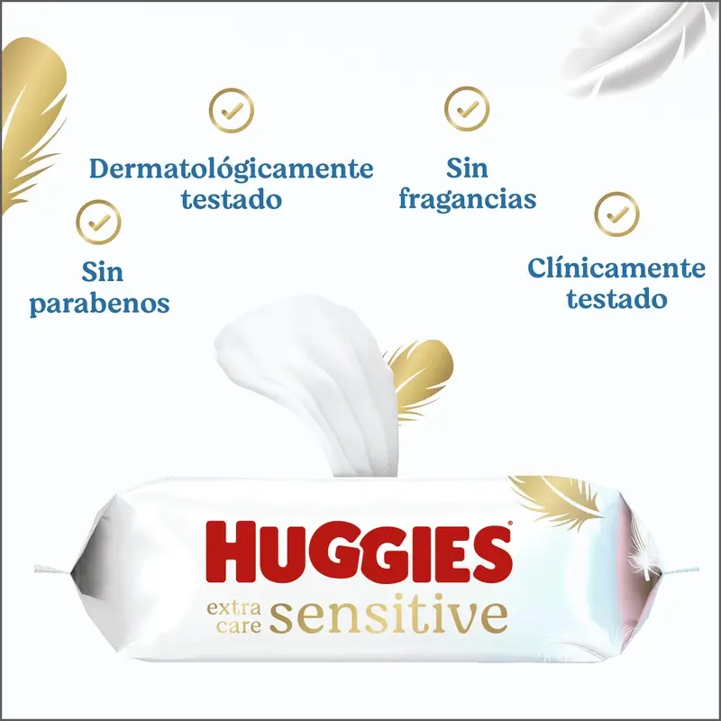 Huggies Extra Care Sensitive Toallitas , 48 unidades - Image 6