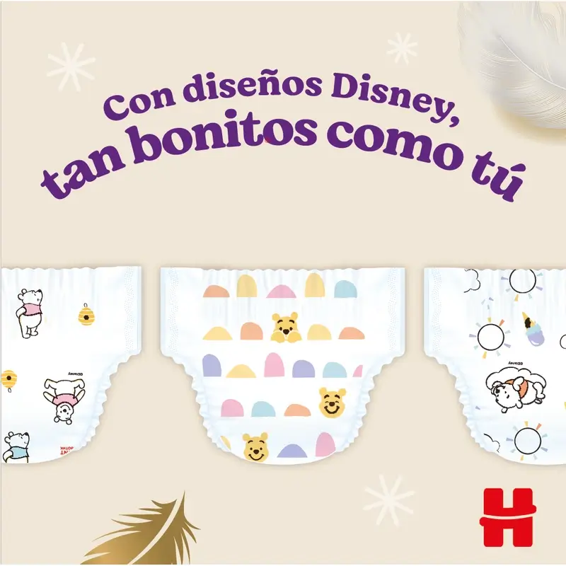 Huggies Extra Care Talla 5 (12-17 Kg) Pañal Braguita Para Bebé Disney , 24 unidades - Image 5