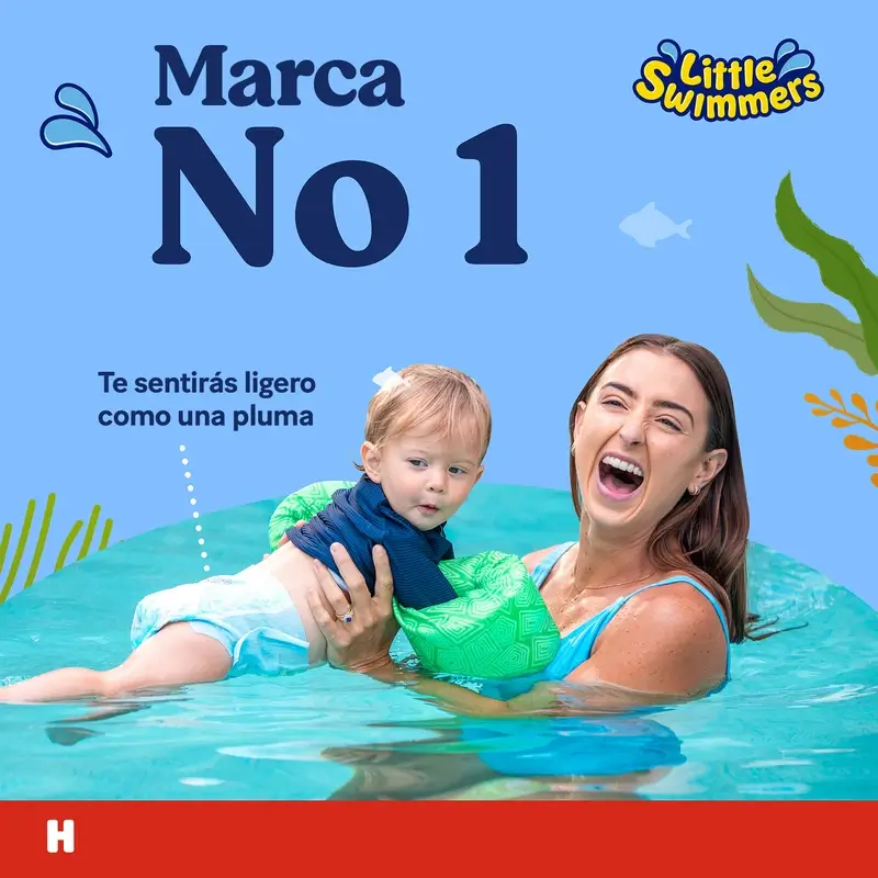 Huggies Little Swimmers Talla 2-3 Pañales Bañadores , 20 unidades - Image 5