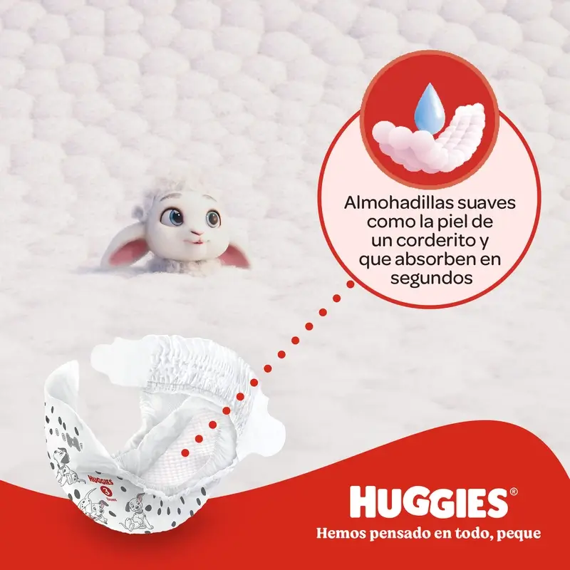 Huggies Little Movers Talla 4 (7-18 Kg) Pañal Para Bebé Disney , 150 Unidades - Image 5