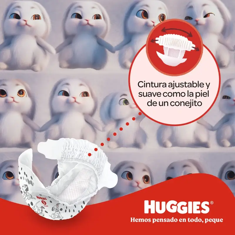 Huggies Little Movers Talla 4 (7-18 Kg) Pañal Para Bebé Disney , 150 Unidades - Image 6