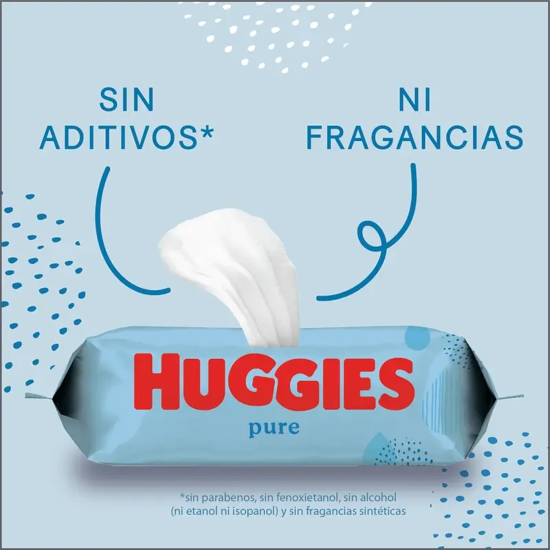 Huggies Pure Toallitas , 168 unidades - Image 6