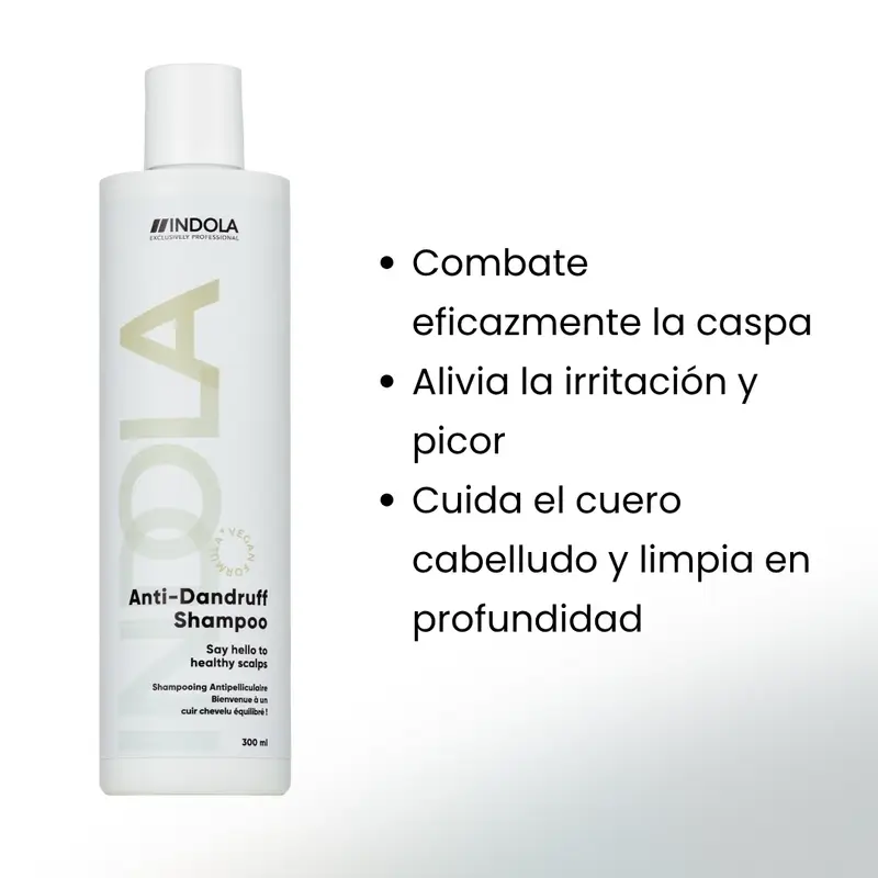 Indola Champú Anticaspa Profesional, 300 Ml - Image 2