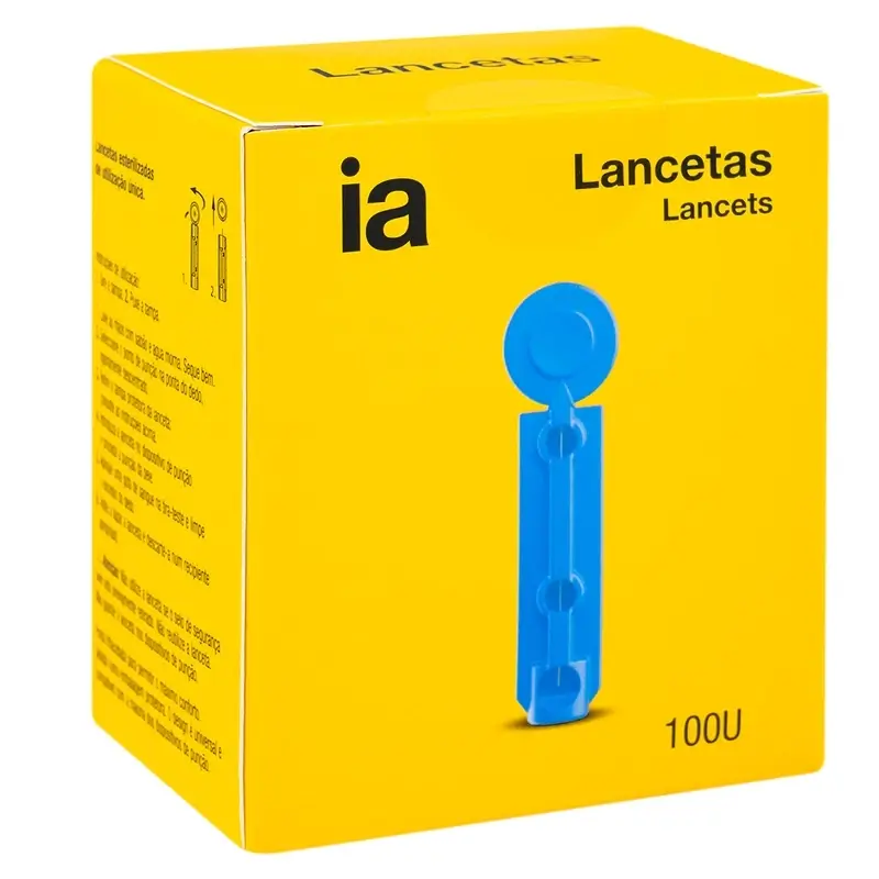 Interapothek Lancetas Estériles , 100 unidades