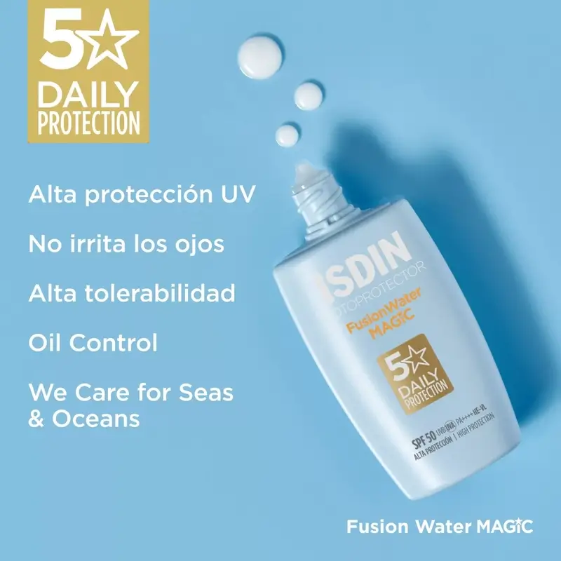 Isdin Fusion Water Magic Spf 50+ Fotoprotector 2 x 50 Ml - Image 5