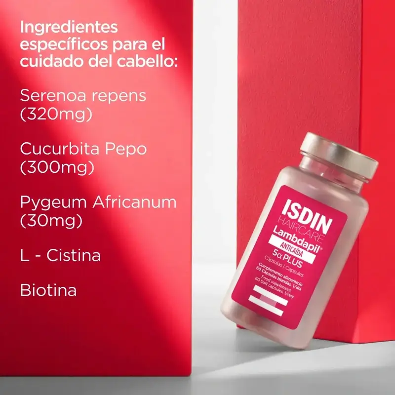 Isdin Lambdapil 5 Alfa Plus Cápsulas, Pack 3 x 60 Unidades - Image 6