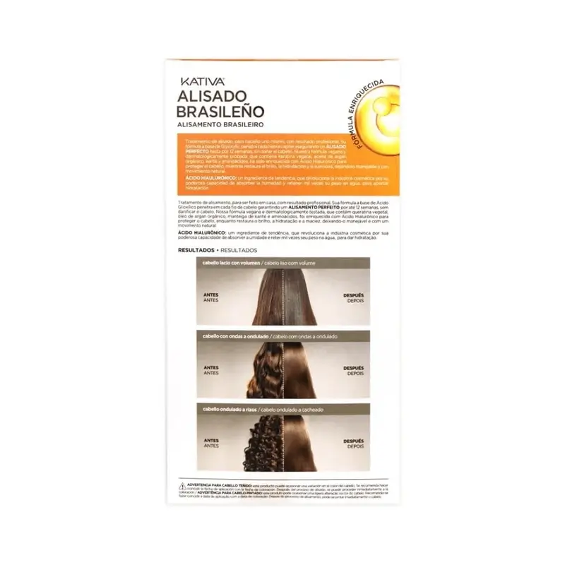 Kativa Kit Alisado De Keratina Con Ácido Hialurónico - Image 7