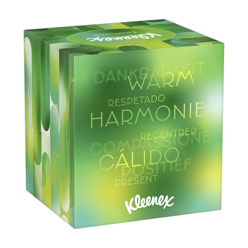 Kleenex Cubo Collection Pañuelos Facial , 48 unidades - Image 2