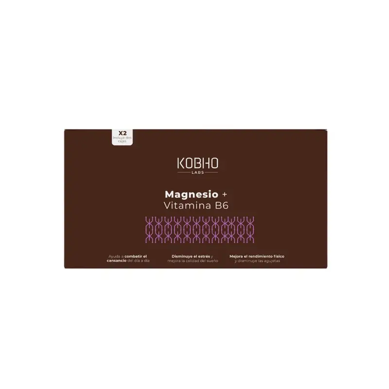 Kobho Labs Duplo Magnesio + Vitamina B6