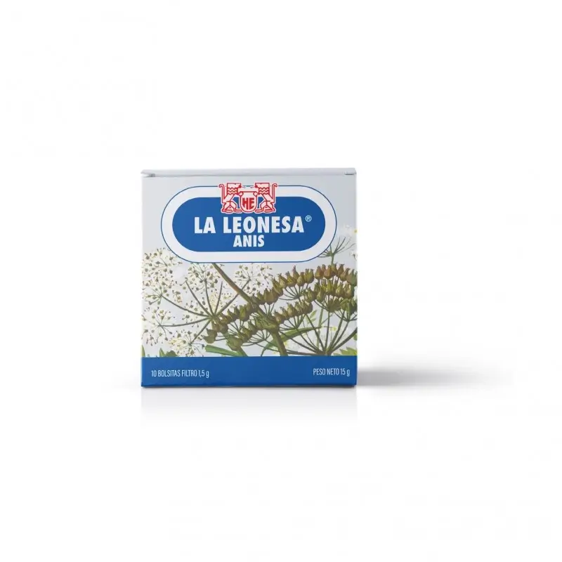 La Leonesa Anis, 10 infusiones piramidales