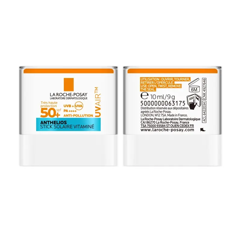 La Roche Posay Anthelios Uvair Vitamin Sun Stick Spf50+ , 10 ml - Image 2