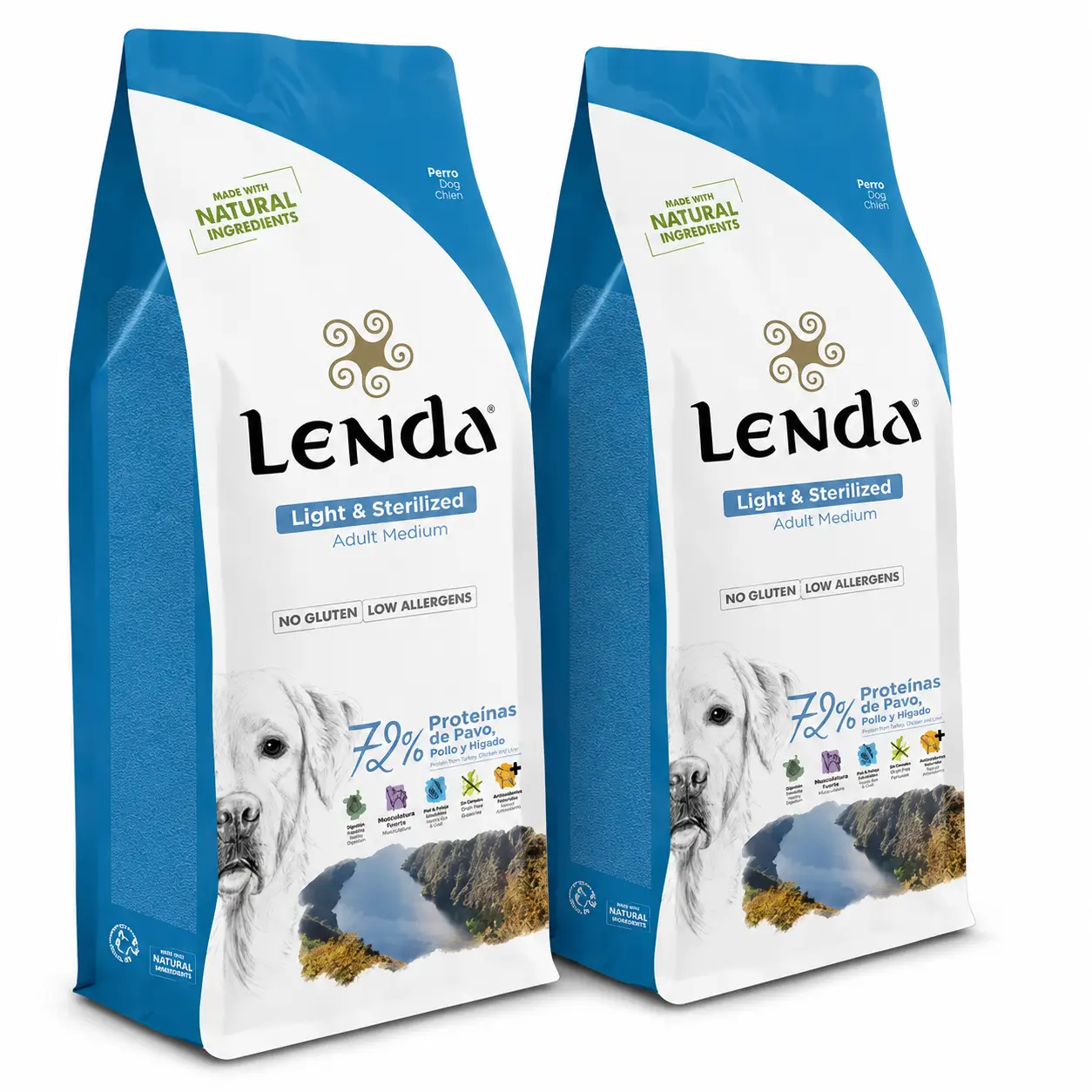 Lenda Perro Adulto Light, 2 X 12 kg