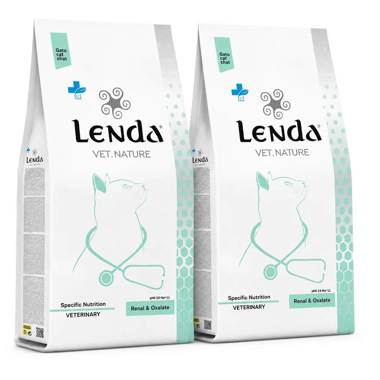 Lenda Vetnature Cat Renal & Oxalate , 2 X 2 kg