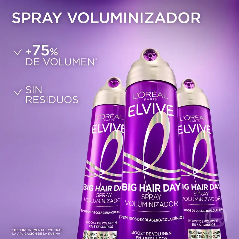 L'Oréal Paris Elvive Big Hair Day Refreshing Volume Spray, 200 ml - Image 4