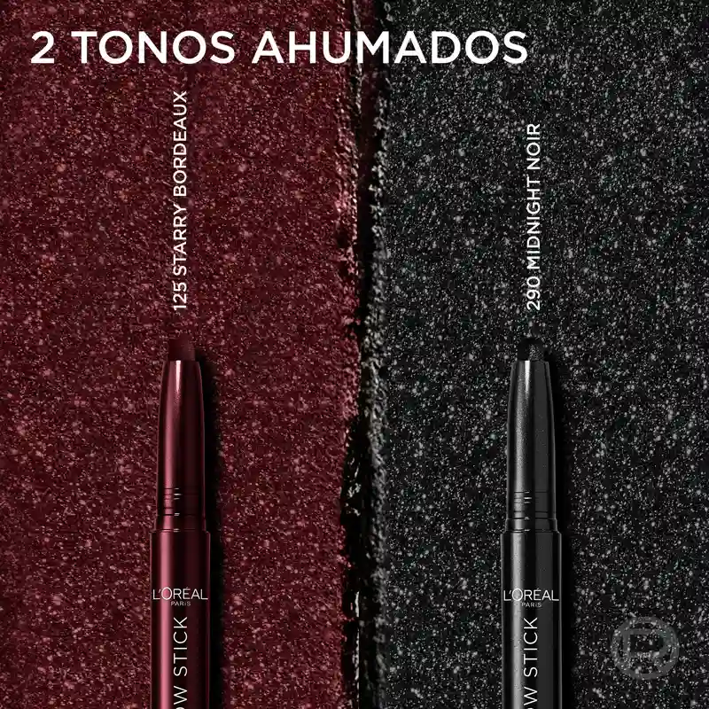 L'Oreal Paris Paradise Les Shadow Sticks Smokey Sombra De Ojos Cremosa Y Difuminable Midnight Noir - Image 5
