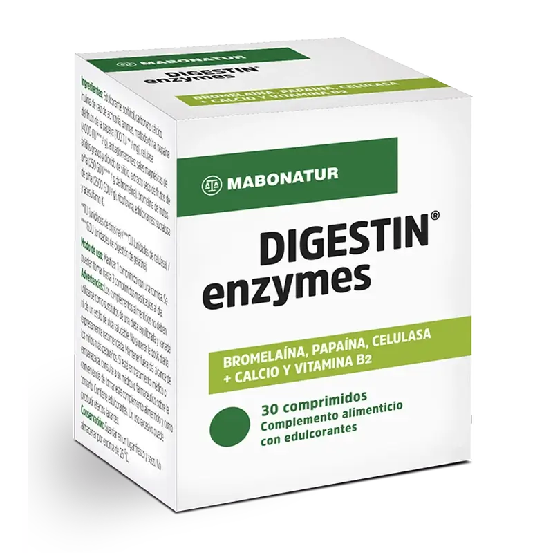 Mabonatur Digestin Enzymes, 30 comp - Image 2
