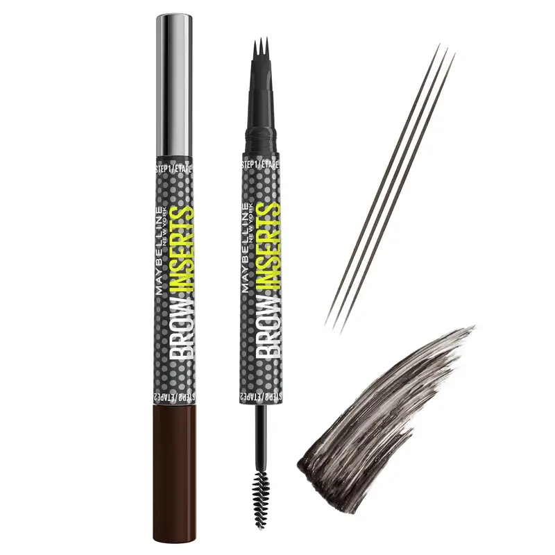 Maybelline New York Brow Insert Lapiz De Ceja, Black Brown, 1.25 ml - Image 2