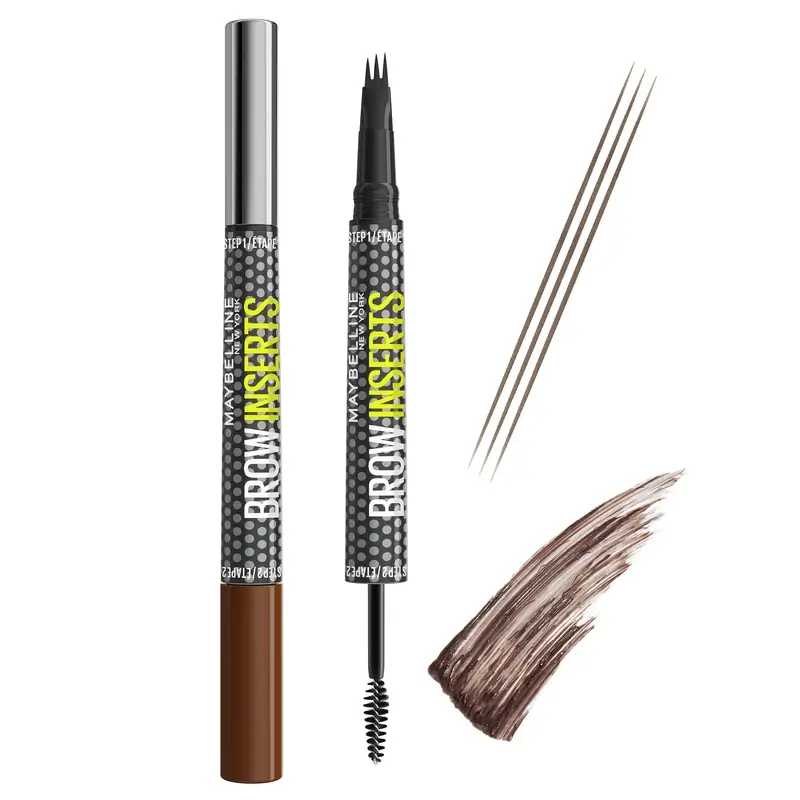 Maybelline New York Brow Insert Lapiz De Ceja, Medium Brown, 1.25 ml - Image 2